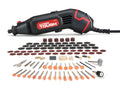 Hyper Tough 1.5 Amp Corded Rotary Tool, 120V Variable Speed with 105 Accessories and Storage Case