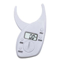 Lightweight Digital Skinfold Caliper with Single Button Operations 42G Portable Fat Measurement Device For Fitness Trainers