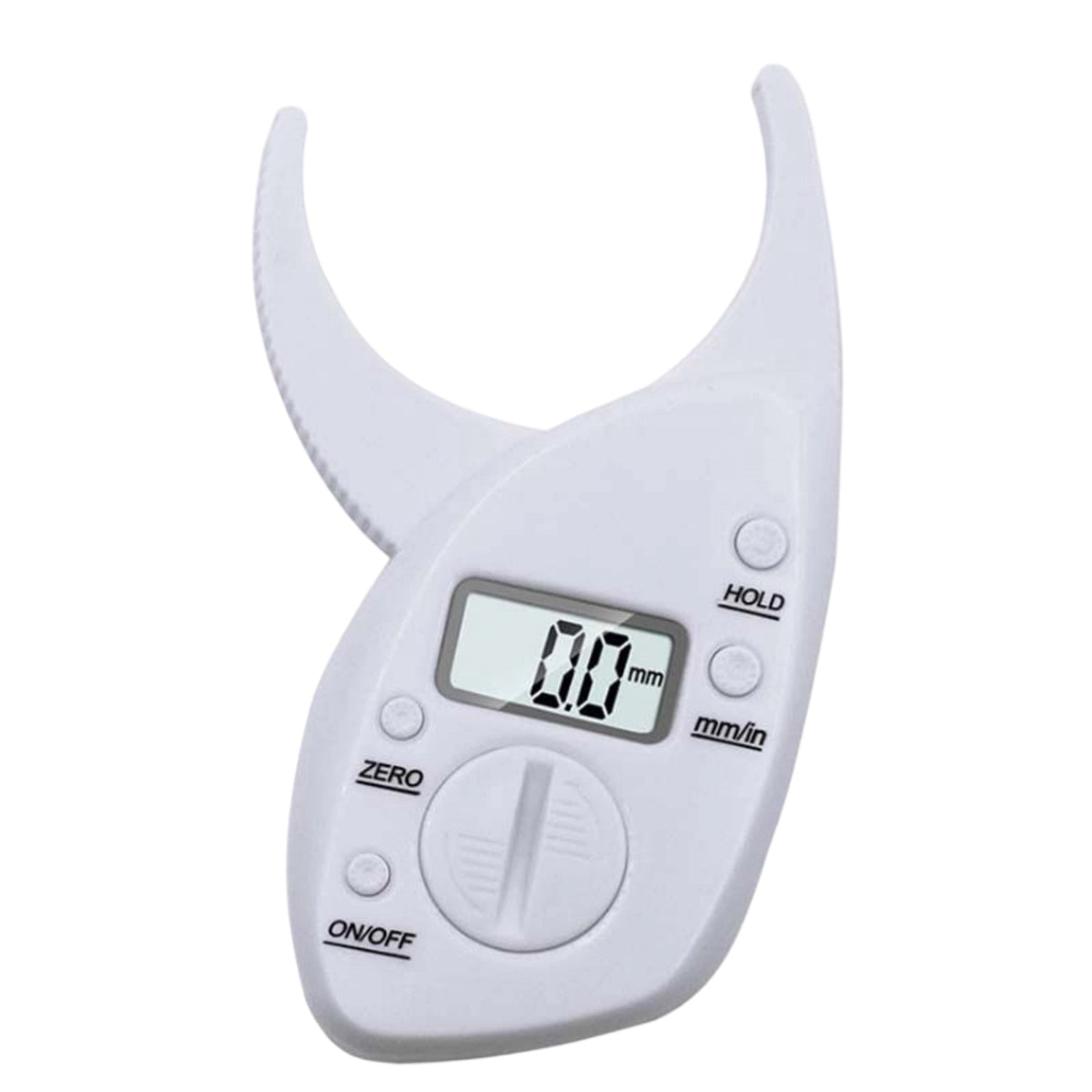 Lightweight Digital Skinfold Caliper with Single Button Operations 42G Portable Fat Measurement Device For Fitness Trainers