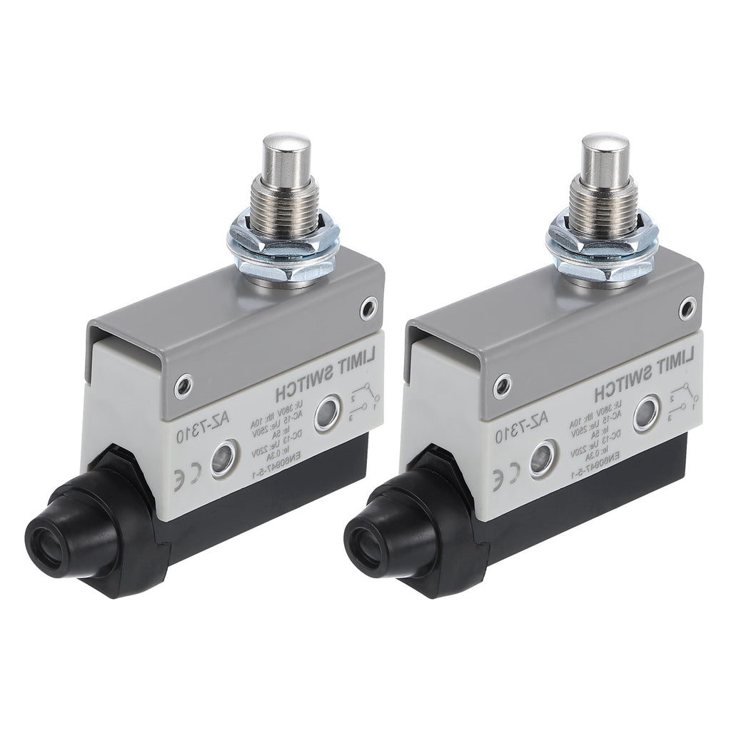 Limit Switch Push Plunger AZ-7310 Mount 1NC1NO 3D Printer Switch Metal Momentary Switch 2 Pcs