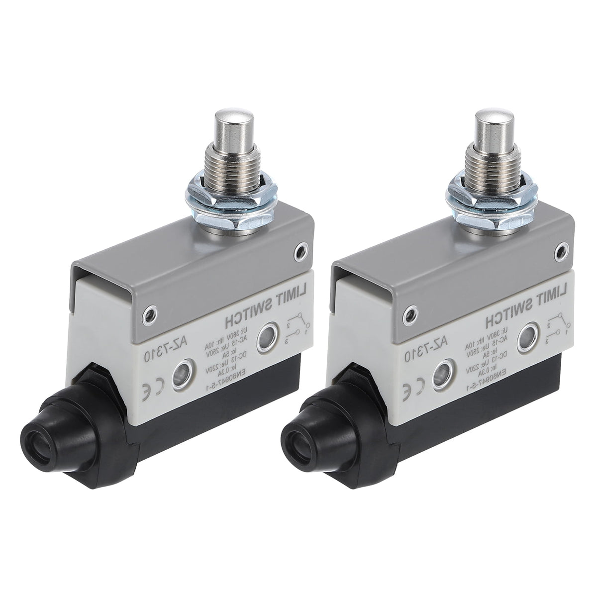 Limit Switch Push Plunger AZ-7310 Mount 1NC1NO 3D Printer Switch Metal Momentary Switch 2 Pcs