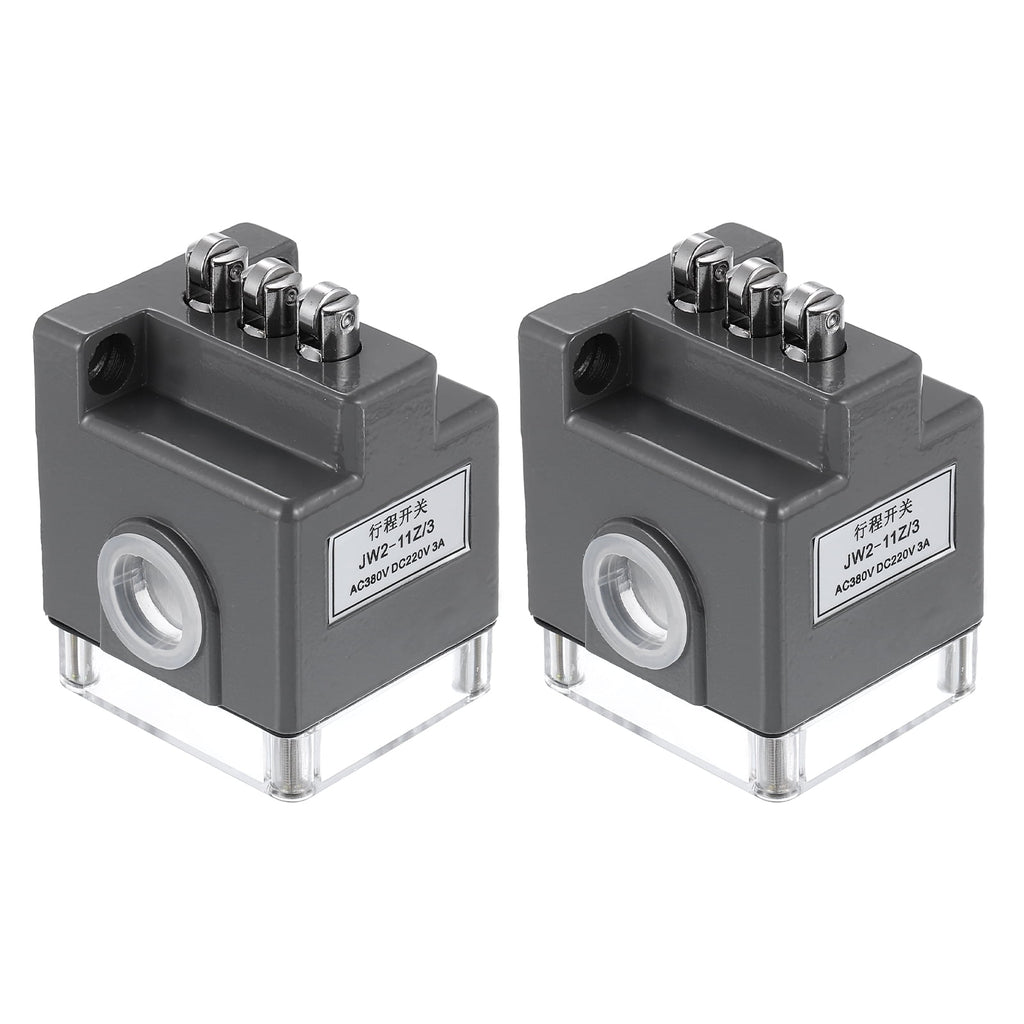 Limit Switch Roller Plunger JW2-11Z/3 Mount 3NC3NO 3D Printer Switch Metal Momentary Switch 2 Pcs