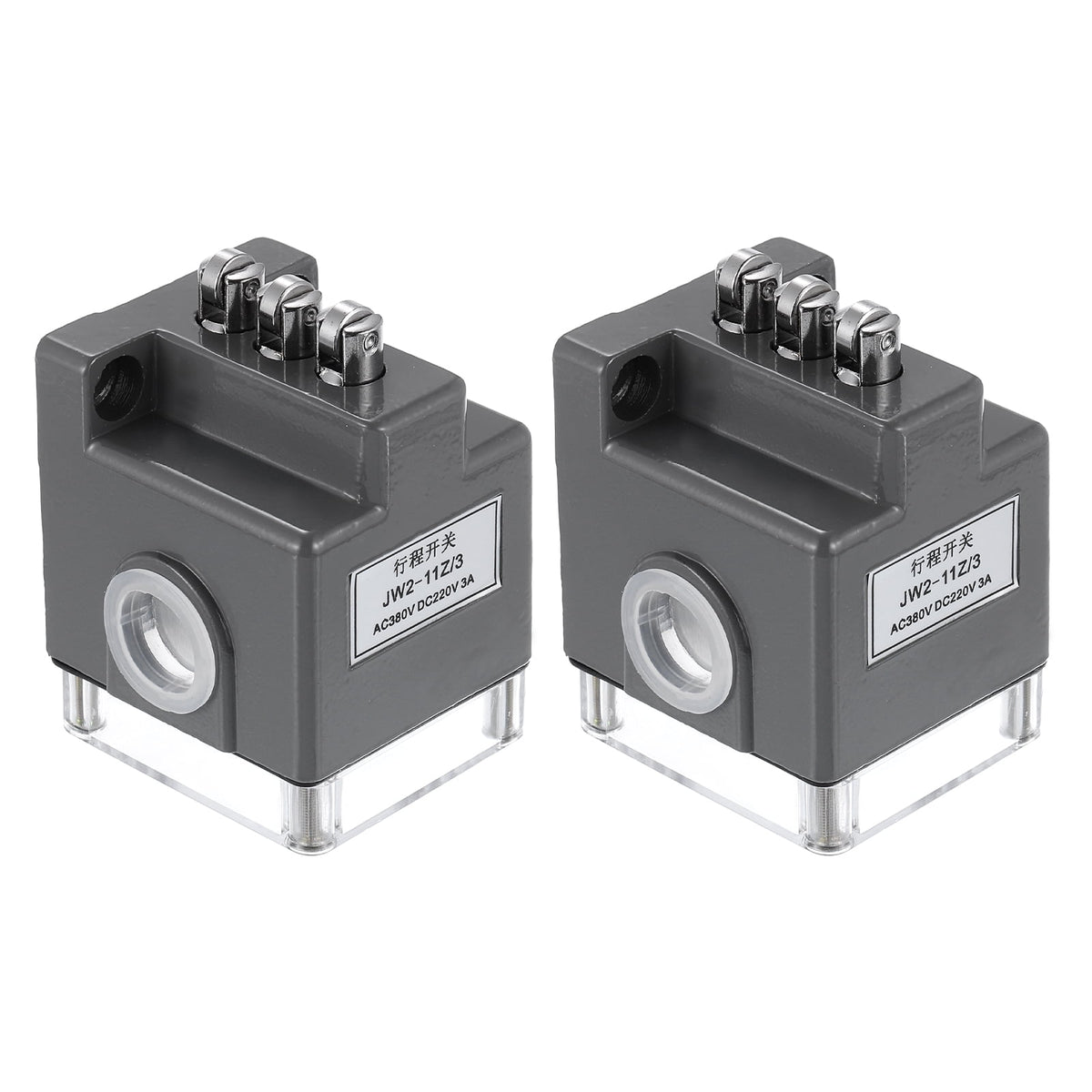 Limit Switch Roller Plunger JW2-11Z/3 Mount 3NC3NO 3D Printer Switch Metal Momentary Switch 2 Pcs