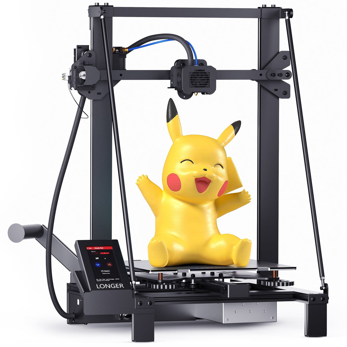 Longer LK5 Pro 3D Printer Fully Open Source Motherboard Upgrade to TMC 2209 Silent Driver, Full-Metal Frame，DIY for Families and Schools FDM 3D Printers with Large Print Size 11.8x11.8x15.7 Inch,