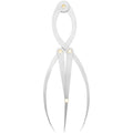 Mean Calipers Golden Ratio Calipers Stainless Steel Eyebrow Ruler 1:1.618 Measure Tool for Tattoo