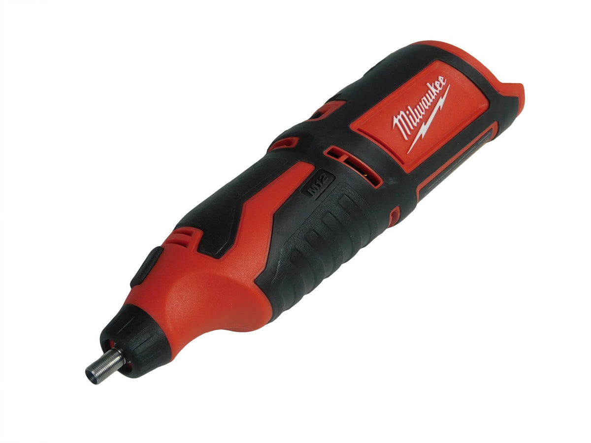 Milwaukee M12 Cordless Rotary Tool (2460-20) – 5,000–32,000 RPM, 1/8 in Collet, Compact Design, Tool Only