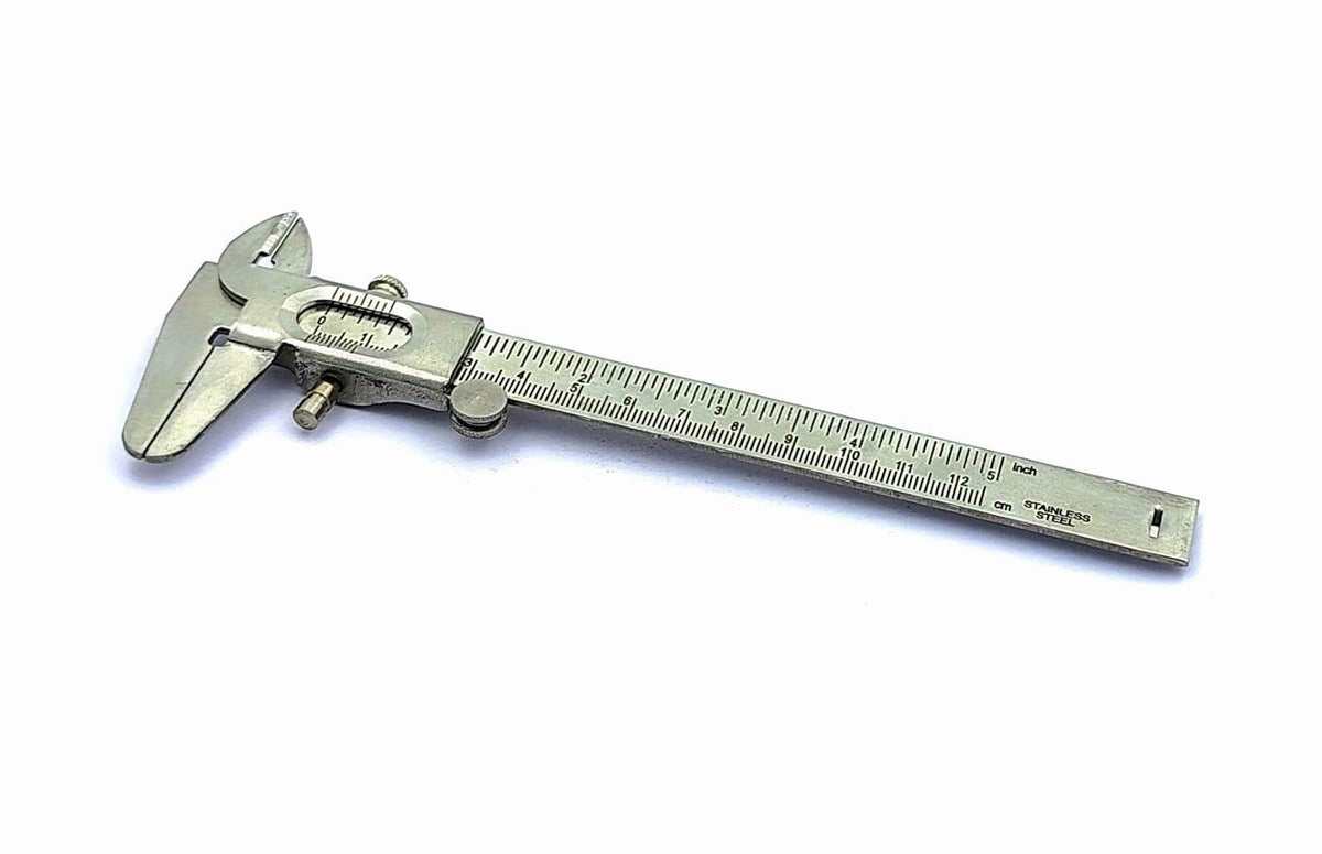 Non Digital Vernier Caliper Metric -Imperial Measuring System Tools (Non Steel Plated Body)