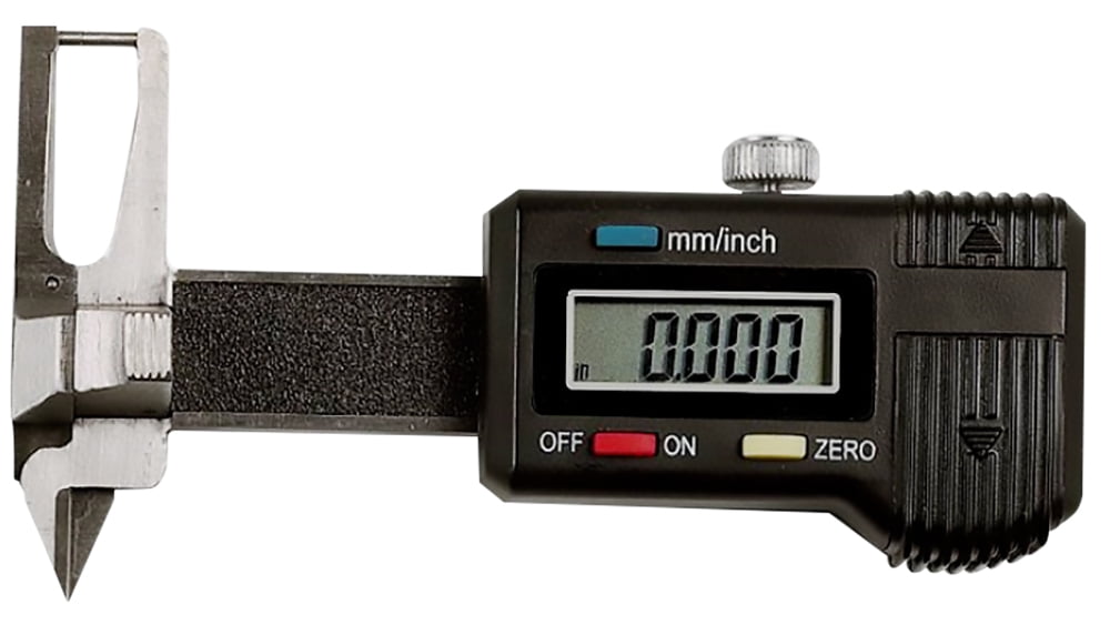 PRECISE Electronic Digital Jewelry Micrometer Caliper | Dual Jaws | 0-25mm/0-1" Range | Easy Metric/Inch Switch | LCD Display | Custom Padded Box |