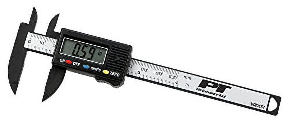 Performance Tool W80157 4" Carbon Fiber Digital Caliper