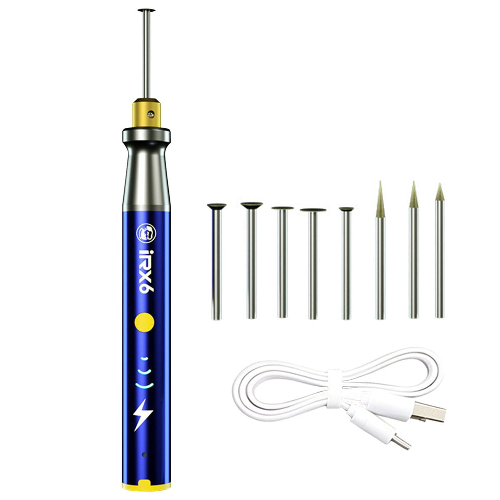 Portable Speed Electric Grinding Pen, Grinding Pen for Chip, Mini Electric Polisher Grinder for Mini Grinding Smartphone Chip Polishing Machine, 1 Set, Multisize