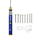 Portable Speed Electric Grinding Pen, Grinding Pen for Chip, Mini Electric Polisher Grinder for Mini Grinding Smartphone Chip Polishing Machine, 1 Set, Multisize