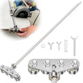 Positioning Calipers for Circular Saw, Stainless Steel Rip Cut Circular Saw Guide, Adjustable Guide Rail for Woodworking Positioning Cutting