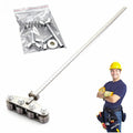 Positioning Calipers for Precise Measurements & Easy Wood Cutting, Stainless Steel Cutting Guide for Circular Saws, Adjustable Guide Rail 50cm/20in