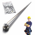 Positioning calipers for precise measurements&easy wood cutting,Circular saw guide,Precision Cutting Guide for Circular Saws,Adjustable Guide Rail, Stainless Steel Caliper Guide Rail