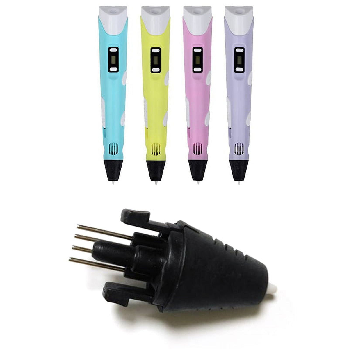 Printer Pen Injector Head Nozzle For Second Generation 3D 5V Printing Pen PC WL