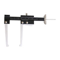 Professional Brake Rotor Micrometer 0-60mm High Accuracy Brake Disc Depth Measuring Caliper For Vehicle Maintenance