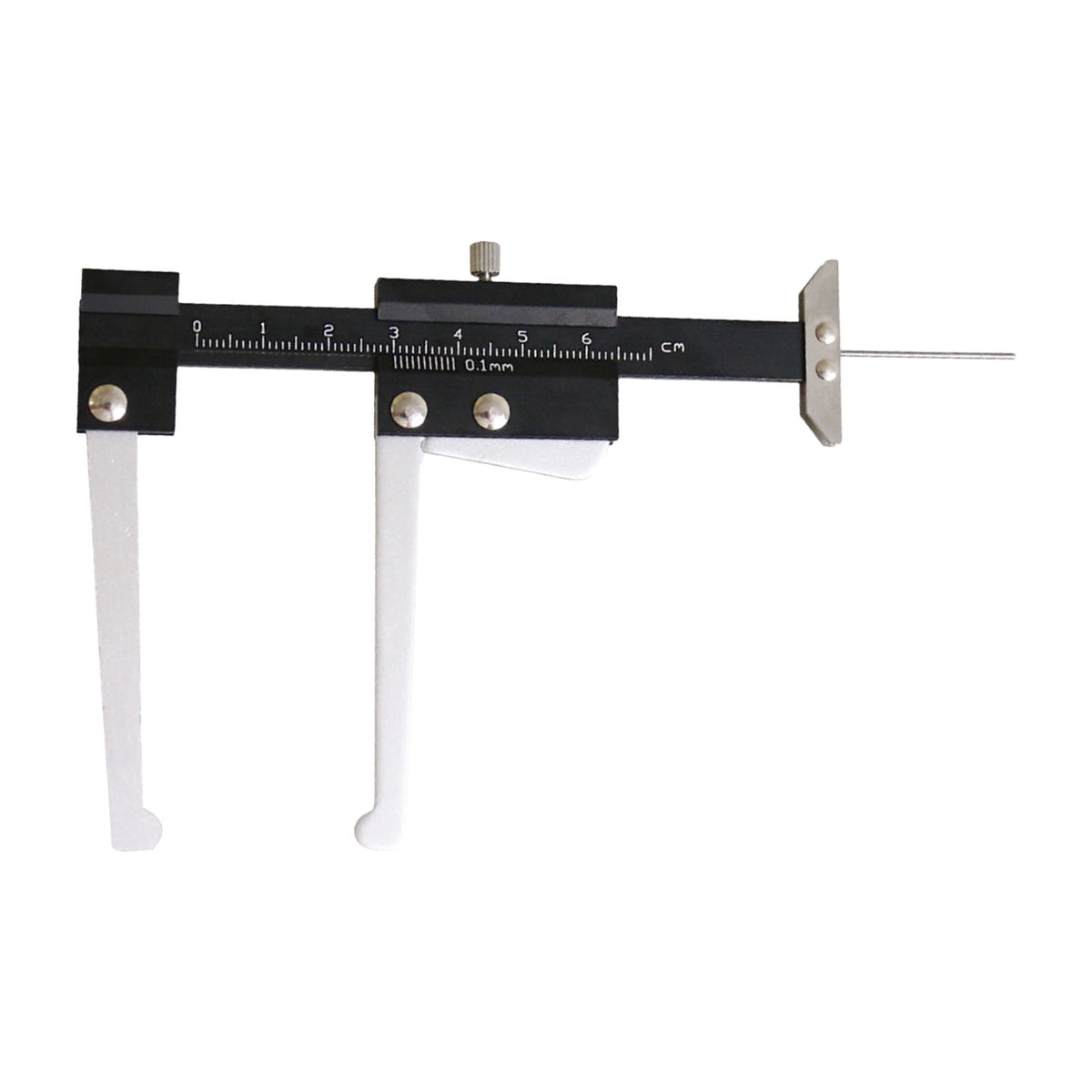 Professional Brake Rotor Micrometer 0-60mm High Accuracy Brake Disc Depth Measuring Caliper For Vehicle Maintenance