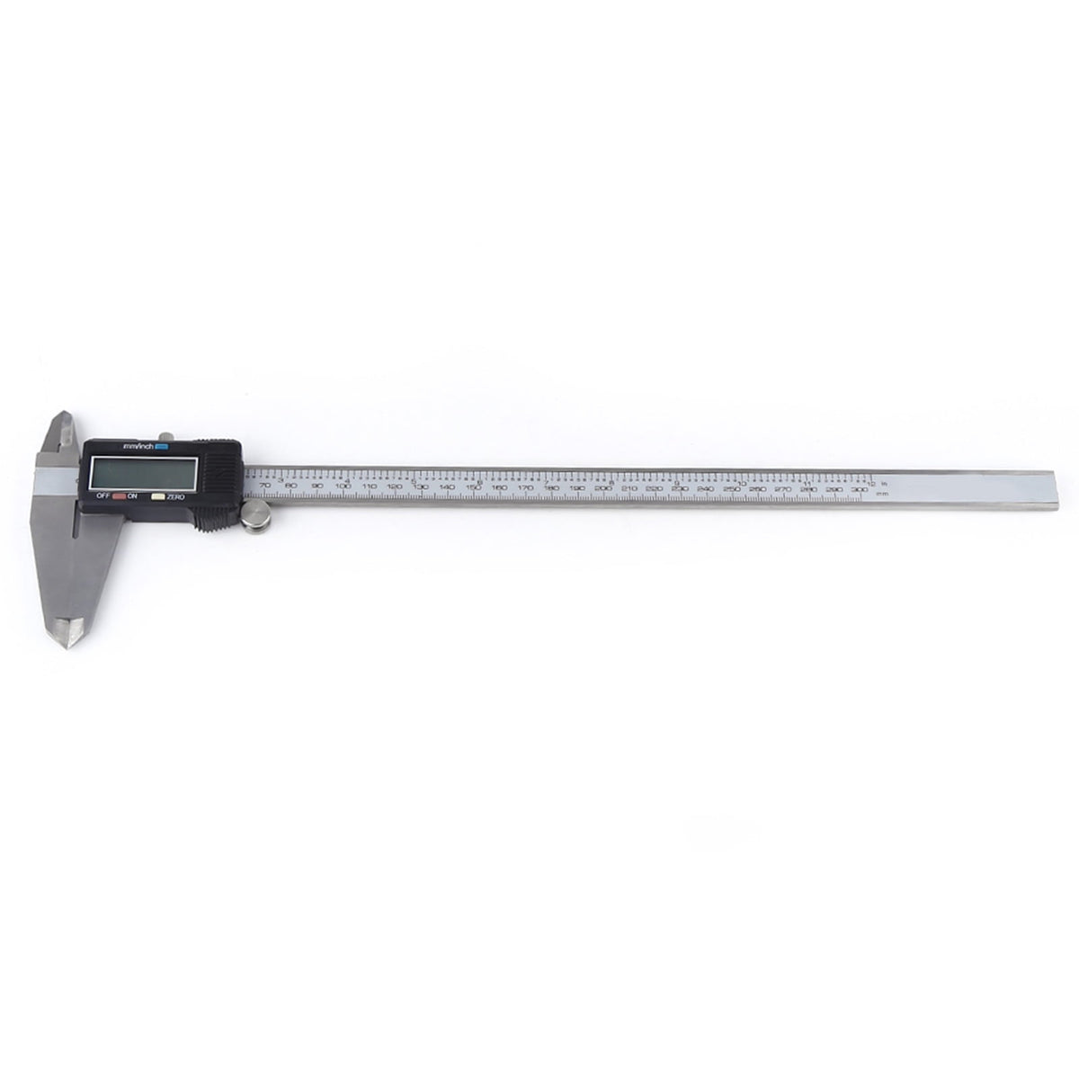 Riousery 12 Inch / 300 mm Digital Electronic Vernier Caliper Micrometer LCD Display Measuring Tool for Woodworking DIY Construction Industrial Supply 0-300mm Range with Hard Plastic Case