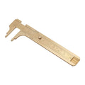 Solid Brass Caliper Measuring Tool for Precise Home Use Sizing 01mm Accuracy High Brass Construction for Household and