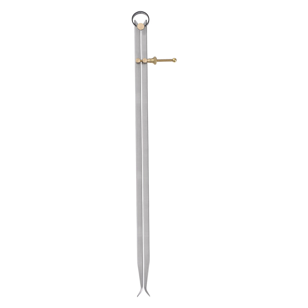 Spring Joint Caliper 20 inch/500mm Steel Spring Inside Caliper with Brass Fulcrum for Wood Turning Lathe Work