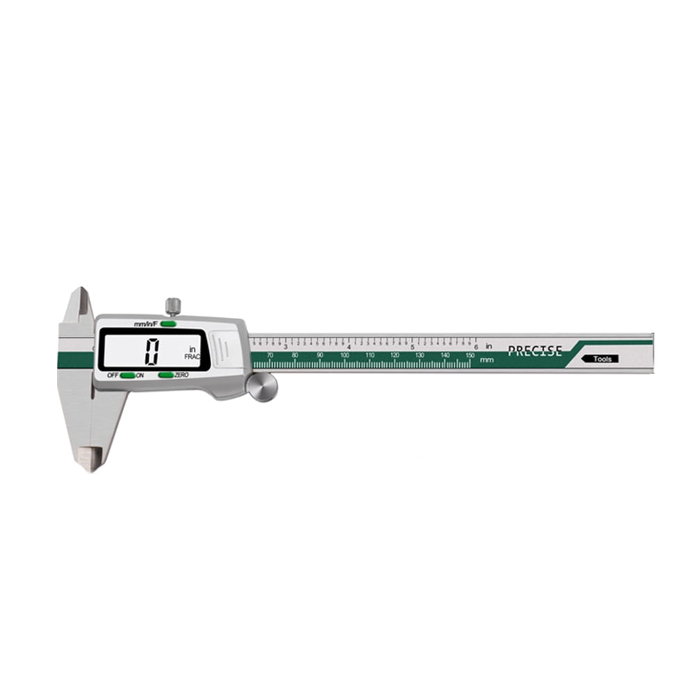 Stainless Steel High Accuracy Electronic LCD Digital Display Slide Caliper Vernier Ruler with Measuring of 0-150mm