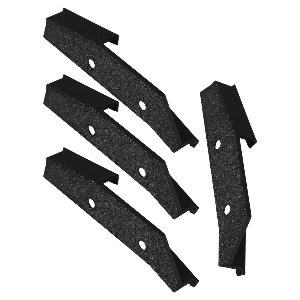 TABLZONE 4-Pack Black Caliper Hanger Hooks Wall Mounted Rack for Secure Storage of Digital and Calipers