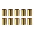 TeeRees 10Pcs Copper Buckle Wire Cable Terminal CompACt ACcessory for 3D Printer Parts,Closed Port 10