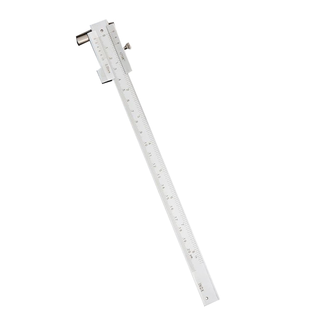Tizuqe Stainless Steel Verniers Calipers 200mm Marking Gauges Calipers with Carbides Scribes for Accurate Measurements