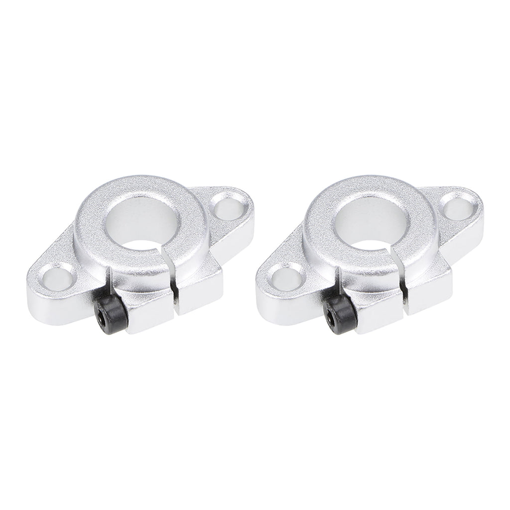 Unique Bargains 13mm Shaft Support SHF13 Flange Mount Linear Motion Slide Rail Guide Blocks for CNC 3D Printer 2pcs