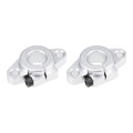 Unique Bargains 13mm Shaft Support SHF13 Flange Mount Linear Motion Slide Rail Guide Blocks for CNC 3D Printer 2pcs