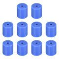 Uxcell 10Pcs Silicone Bed Mounts 3D Printer Heat Bed Silicone Leveling Column Silicone Buffer 18mm for 3D Blue