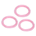 Uxcell 3D Pen Filament 3Pcs 1.75mm Total Length 196.8 Feet Light Pink PLA, 3D Pen Filament Refills Low Warping, for Creating Pictures Printed Model Printing Pen