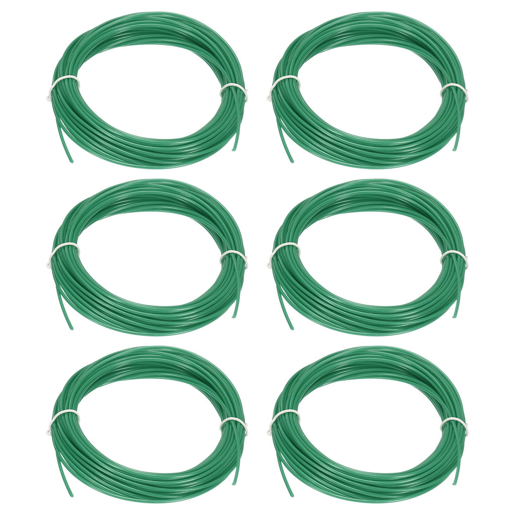 Uxcell 3D Pen Filament 6Pcs 1.75mm Total Length 196.8 Feet Dark Green PLA, 3D Pen Filament Refills Low Warping, for Creating Pictures Printed Model Printing Pen