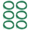 Uxcell 3D Pen Filament 6Pcs 1.75mm Total Length 196.8 Feet Dark Green PLA, 3D Pen Filament Refills Low Warping, for Creating Pictures Printed Model Printing Pen
