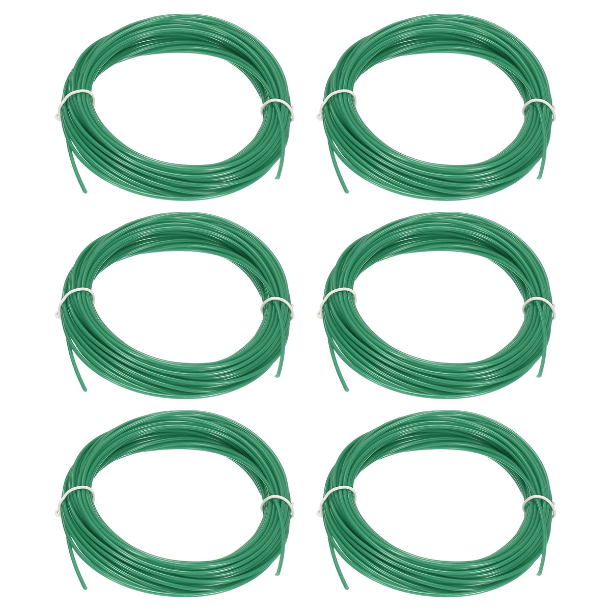 Uxcell 3D Pen Filament 6Pcs 1.75mm Total Length 196.8 Feet Dark Green PLA, 3D Pen Filament Refills Low Warping, for Creating Pictures Printed Model Printing Pen