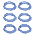 Uxcell 3D Pen Filament 6Pcs 1.75mm Total Length 196.8 Feet Fluorescent Blue PLA, 3D Pen Filament Refills Low Warping, for Creating Pictures Printed Model Printing Pen