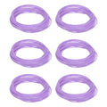 Uxcell 3D Pen Filament 6Pcs 1.75mm Total Length 196.8 Feet Light Purple PLA, 3D Pen Filament Refills Low Warping, for Creating Pictures Printed Model Printing Pen