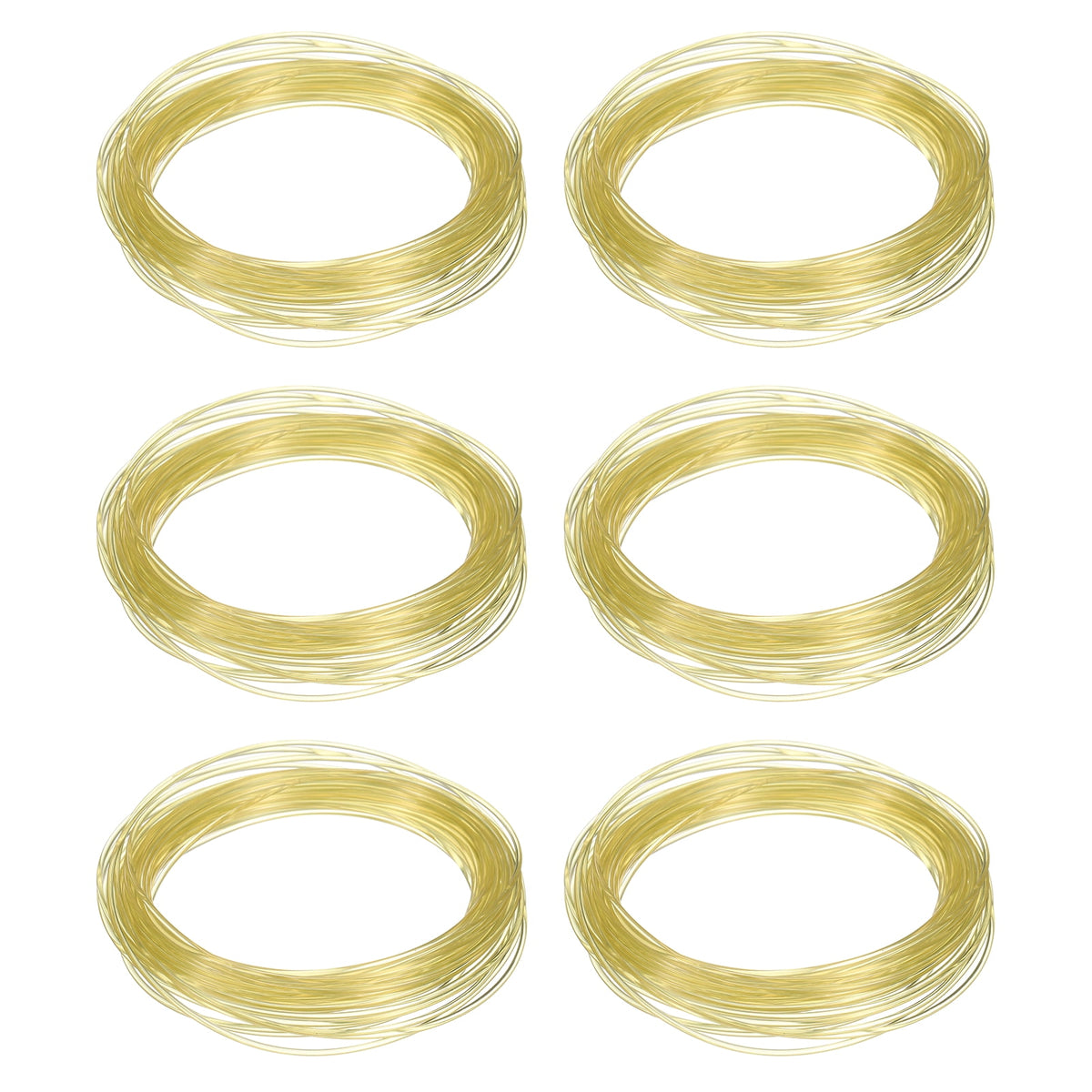 Uxcell 3D Pen Filament 6Pcs 1.75mm Total Length 196.8 Feet Transparent Yellow PLA, 3D Pen Filament Refills Low Warping, for Creating Pictures Printed Model Printing Pen