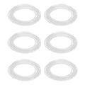 Uxcell 3D Pen Filament 6Pcs 1.75mm Total Length 196.8 Feet White PLA, 3D Pen Filament Refills Low Warping, for Creating Pictures Printed Model Printing Pen