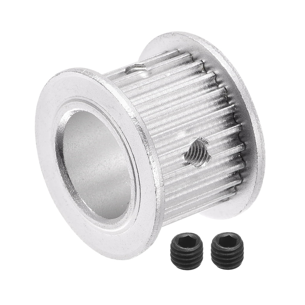 Uxcell 3M25 Teeth Timing Pulley Synchronous Wheel Belt Drive Gear with M4 Screw 15mm Bore for Belt, 3D Printer, CNC