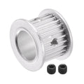 Uxcell 3M25 Teeth Timing Pulley Synchronous Wheel Belt Drive Gear with M4 Screw 15mm Bore for Belt, 3D Printer, CNC