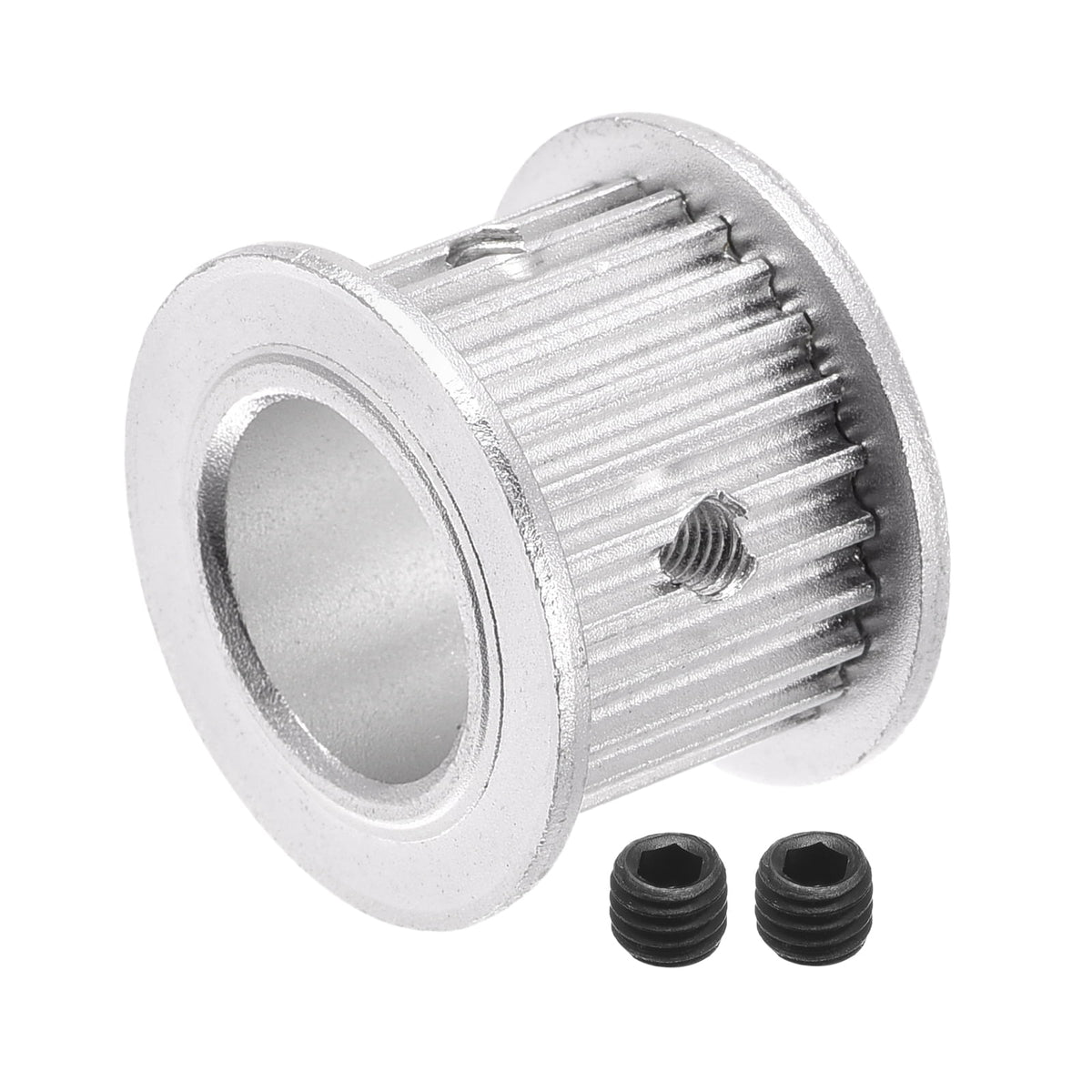 Uxcell 3M25 Teeth Timing Pulley Synchronous Wheel Belt Drive Gear with M4 Screw 15mm Bore for Belt, 3D Printer, CNC