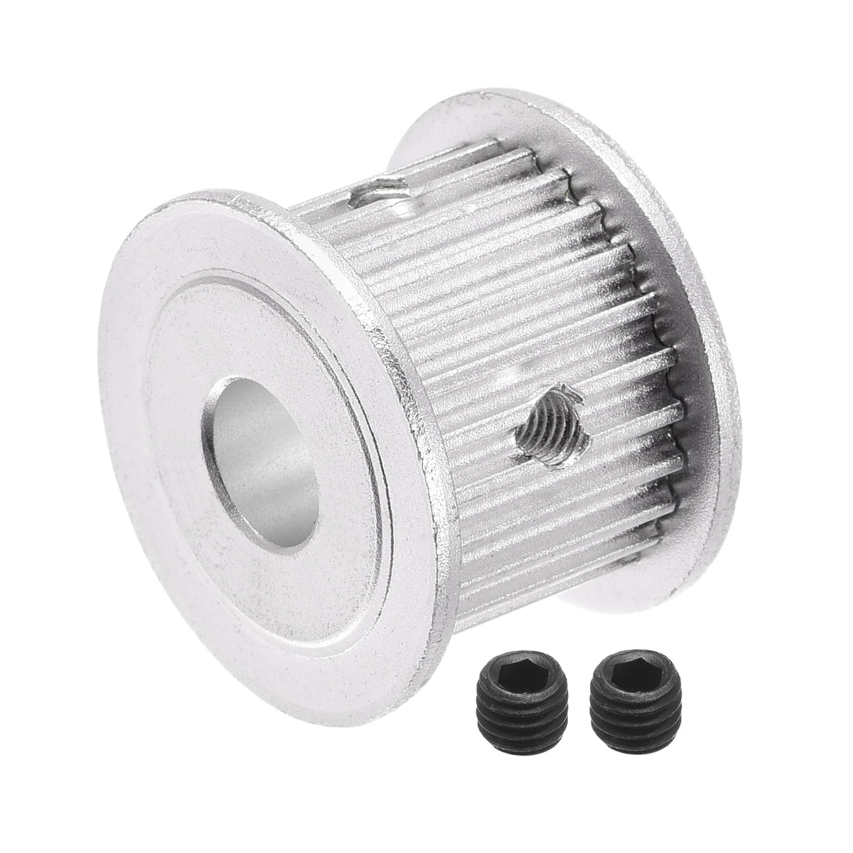 Uxcell 3M25 Teeth Timing Pulley Synchronous Wheel Belt Drive Gear with M4 Screw 15mm Bore for Belt, 3D Printer, CNC
