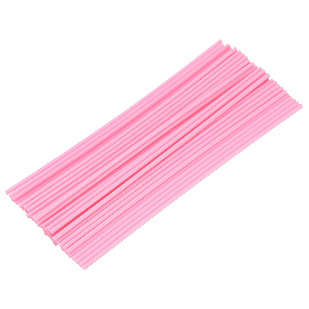 Uxcell 50 Pcs 3D Pen Refills, Low Print Temperature Filament 2.5mm x 15cm PCL Printer Filament Refill Packs, Only Support for 3D Pen, Pink