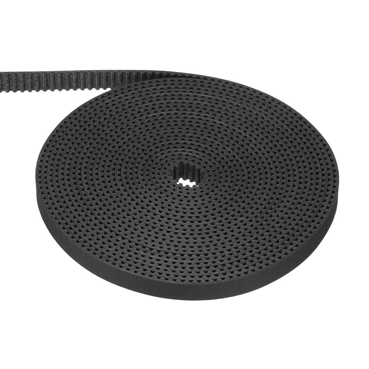 Uxcell Dustproof Rubber 2GT Timing Belt 6x2000mm 2mm Pitch 1.5mm Thick Black Open Loop Pulley Timing Belt for 3D Printer