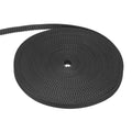 Uxcell Dustproof Rubber 2GT Timing Belt 6x5000mm 2mm Pitch 1.5mm Thick Black Open Loop Pulley Timing Belt for 3D Printer