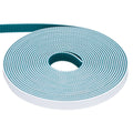 Uxcell PU Steel Cord 2GT Timing Belt Green Cloth Teeth 10x5000mm 2mm Pitch 2mm Thick White Open Loop Pulley Timing Belt for 3D Printer