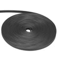Uxcell Polyurethane PU Fiber Cord 2GT Timing Belt 6x5000mm 2mm Pitch 2mm Thick Black Open Loop Pulley Timing Belt for 3D Printer