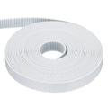 Uxcell Polyurethane PU Steel Cord 2GT Timing Belt 15x5000mm2mm Pitch 2mm Thick White Open Loop Pulley Timing Belt for 3D Printer
