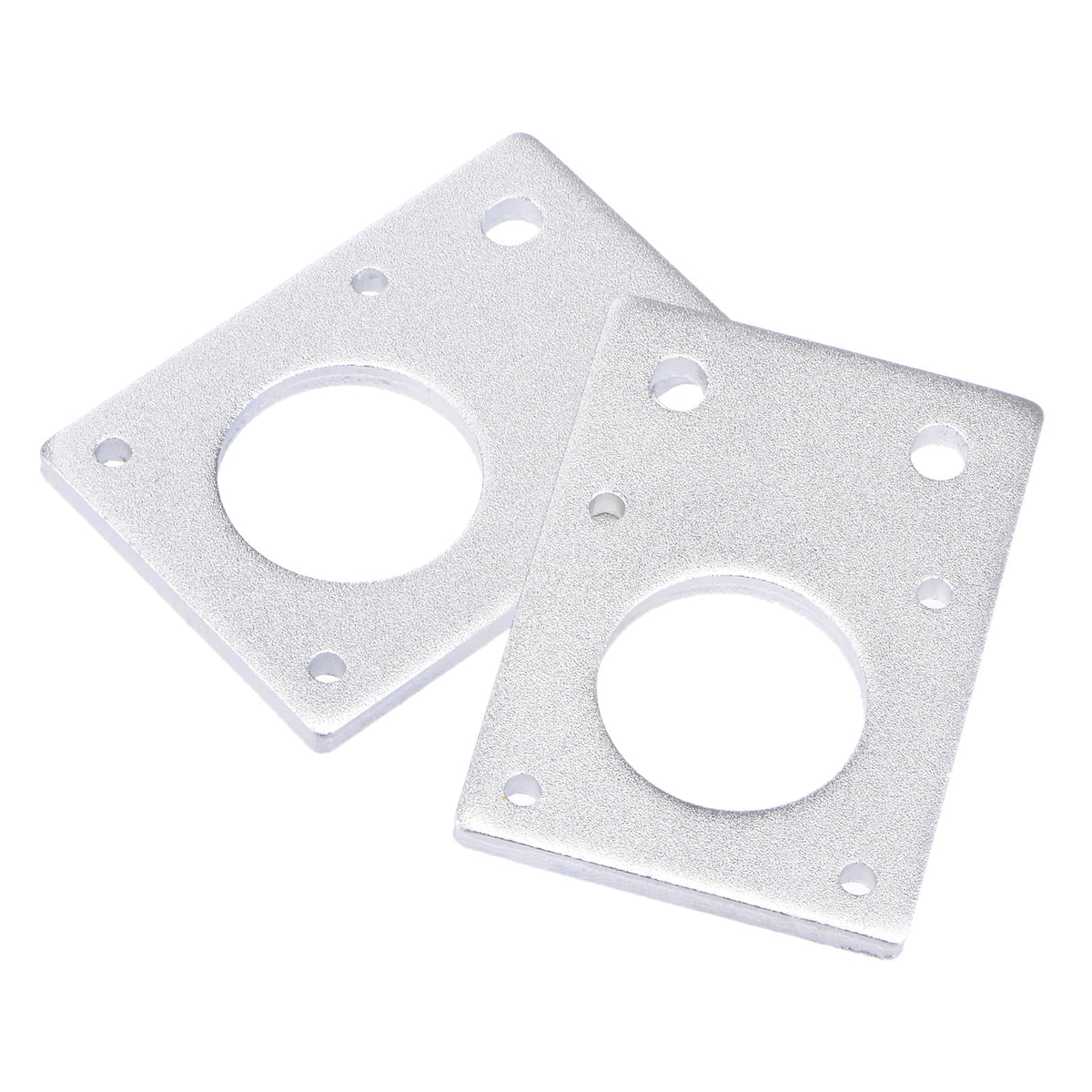 Uxcell Stepper Motor Mounting Bracket Mount Plate 42mm Silver Tone for 3D Printer 2 Pack